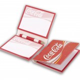 samolepicí bloček s tužkou nebo propiskou