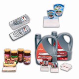 Samolepicí bloček v papírovém přebalu - produktový výsek